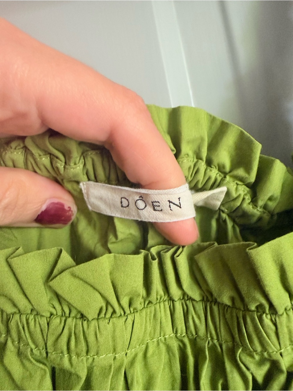 Doen Marianne Green Maxi Dress - Picture 6 of 9